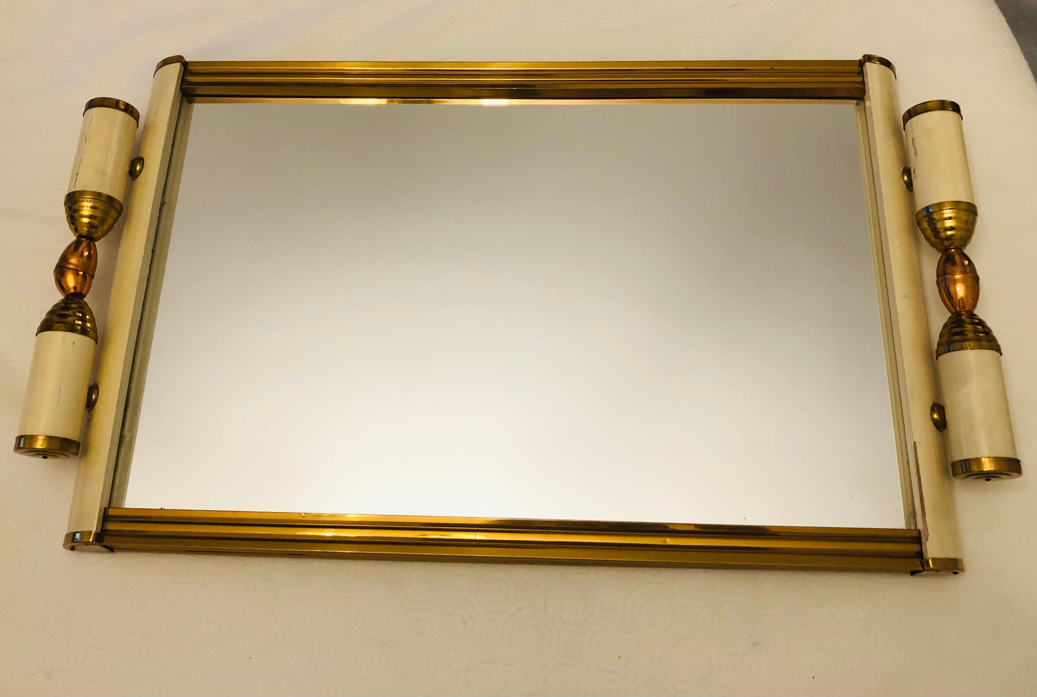Large mirror tray