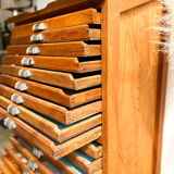 Old printing furniture