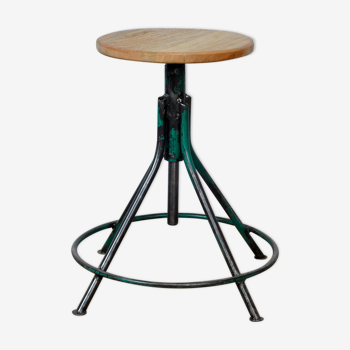 Industrial Swivel Stool, 1960's