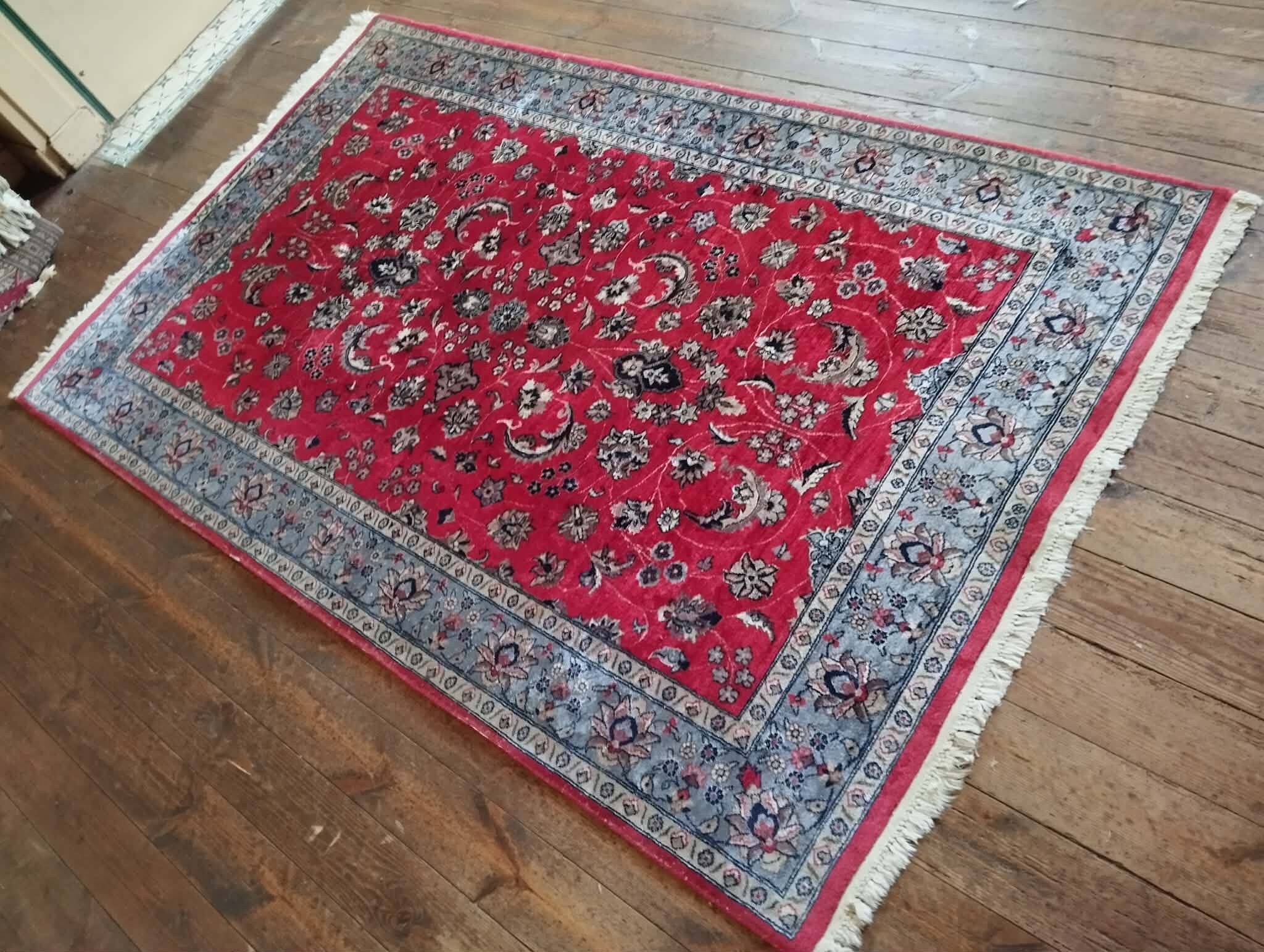 handmade Pakistani Punjab rug 200x126cm