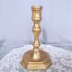Gilt bronze candlestick with pierced bin 17th century