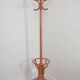 Bentwood parrot coat rack