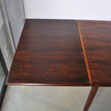 Extendable rosewood dining table year 60