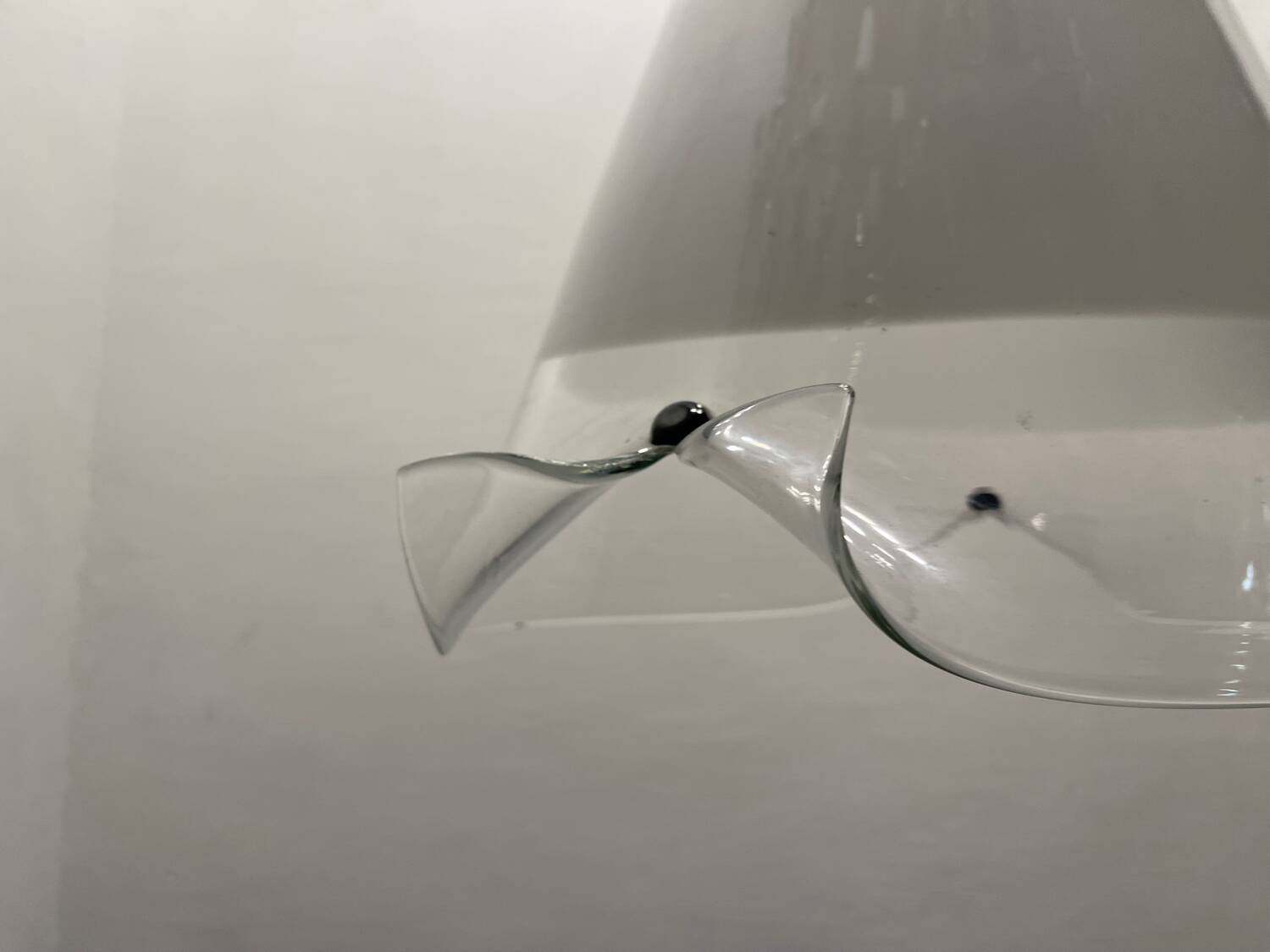 Murano Glass Lighr Pendants Set of 2