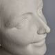 Bust of a young woman by Salvatore Melani, Art Deco style, 48 cm
