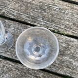 Verre à liqueur à facette Napoléon 3