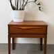 Vintage bedside table from the 1960s.