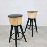 Vintage rockabilly bar stool 50s