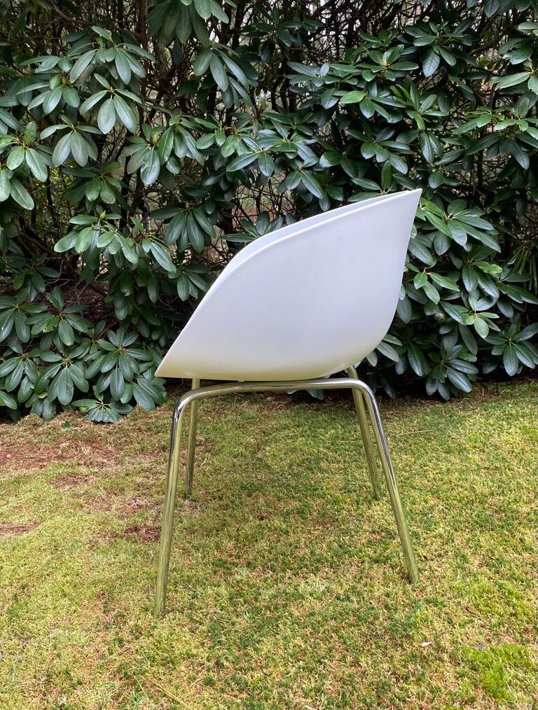 White Fjord Moroso Chairs by Patricia Urquiola, 2002, Set of 4