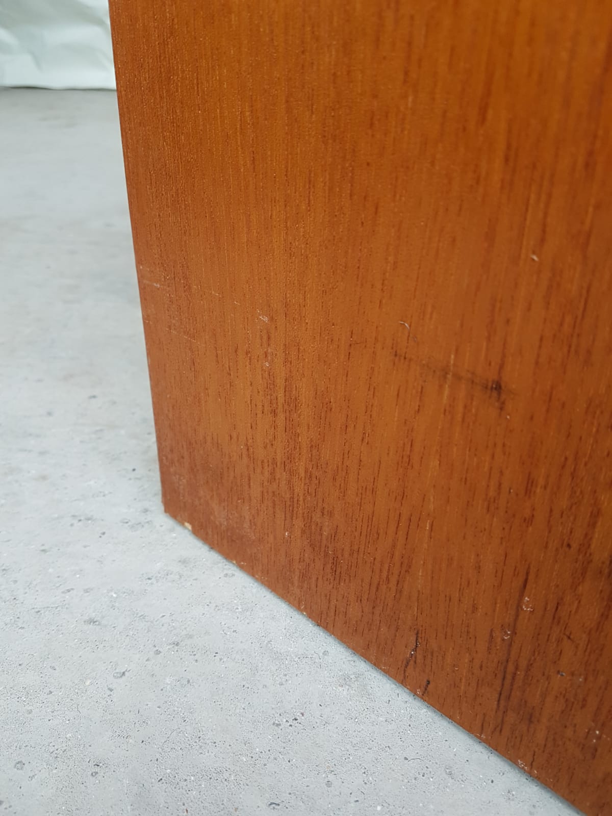 Vtg Mid Century Sideboard Danish Scandinavian Design Media Credenza Retro