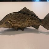 Porte lettre poisson en fer
