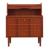 Teak secretary, Danish design, 1970s, production: Denmark