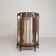 English Art Deco display cabinet on ornate legs, 1930s