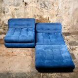 First edition Mah Jong sofa, by Hans Hopfer for Roche Bobois, 1970s