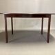 Table haute palissandre Design Scandinave "Ole Wanscher" 1950.