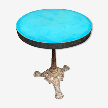 Table de bistrot ronde époque 1950