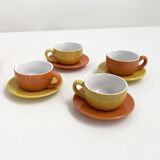 Ceramic tea set by Naj Oleari, 1980