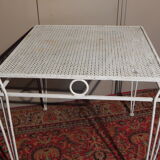 Mategot design garden table metal, 50/60