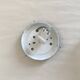 Small square wall light ceiling light molded glass 1970 1980