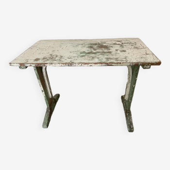 Patinated side table