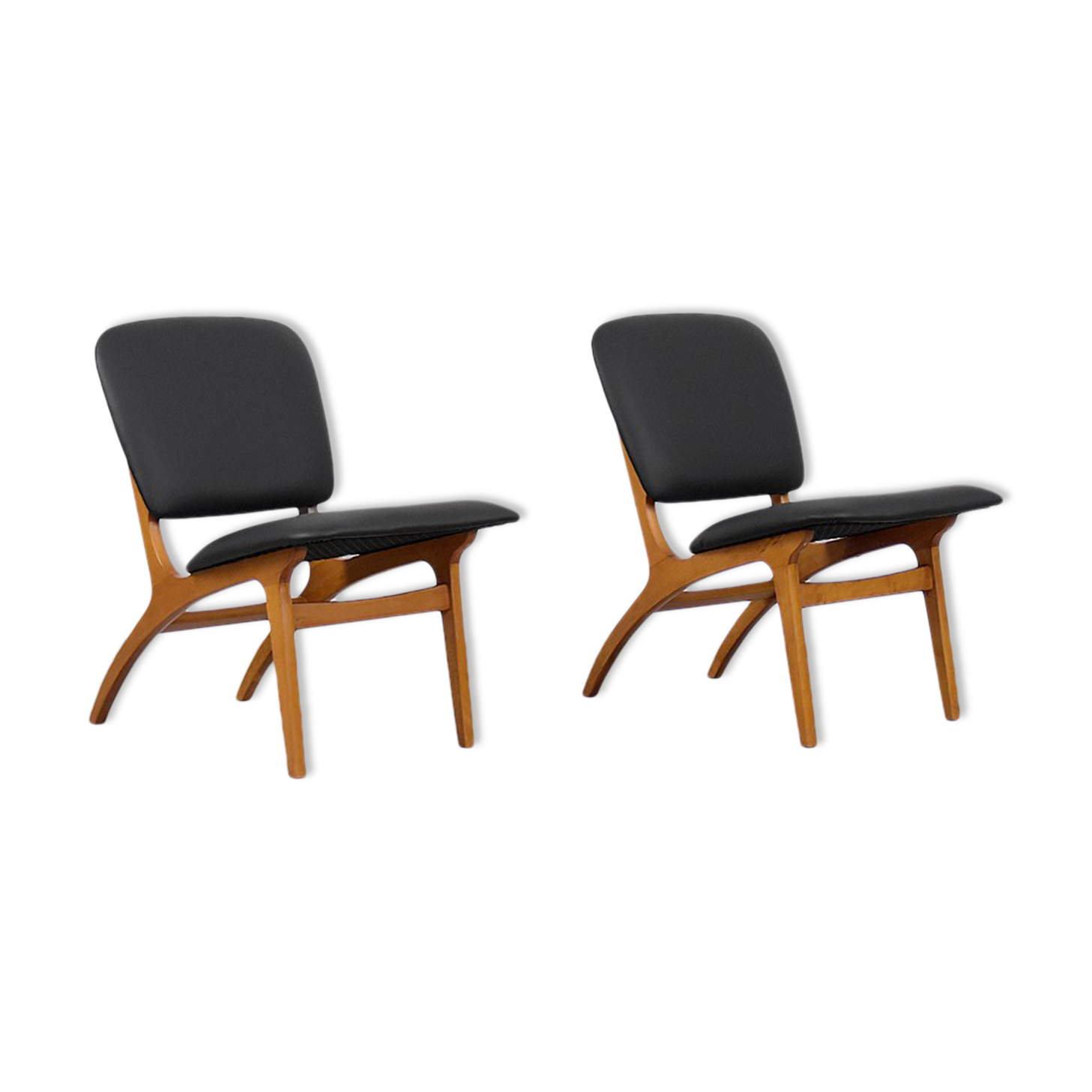 Swedish Jylland armchairs by Jio Möbler, 1953