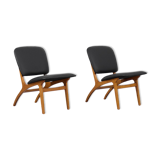 Swedish Jylland armchairs by Jio Möbler, 1953