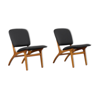 Swedish Jylland armchairs by Jio Möbler, 1953