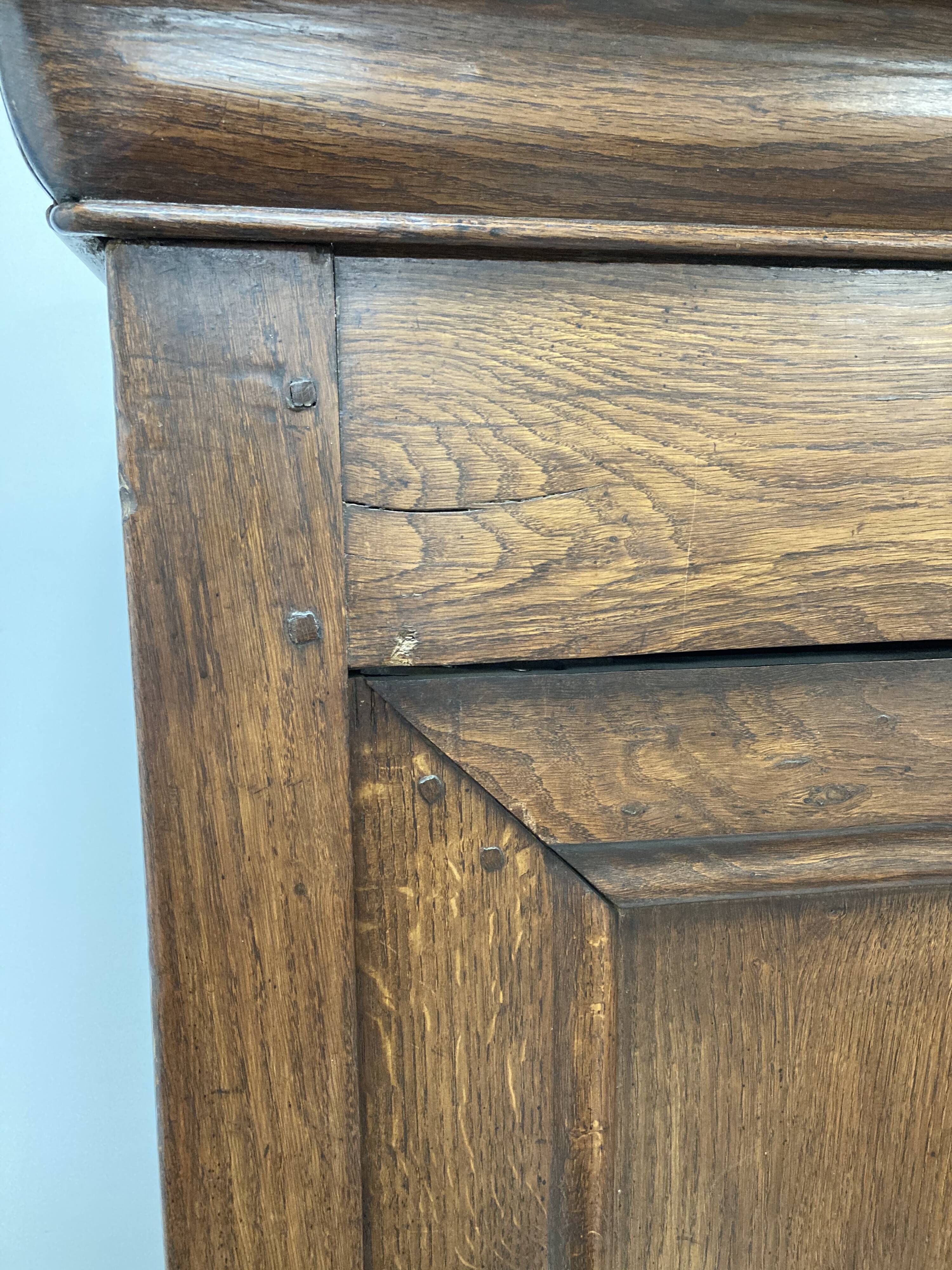 Solid oak cabinet