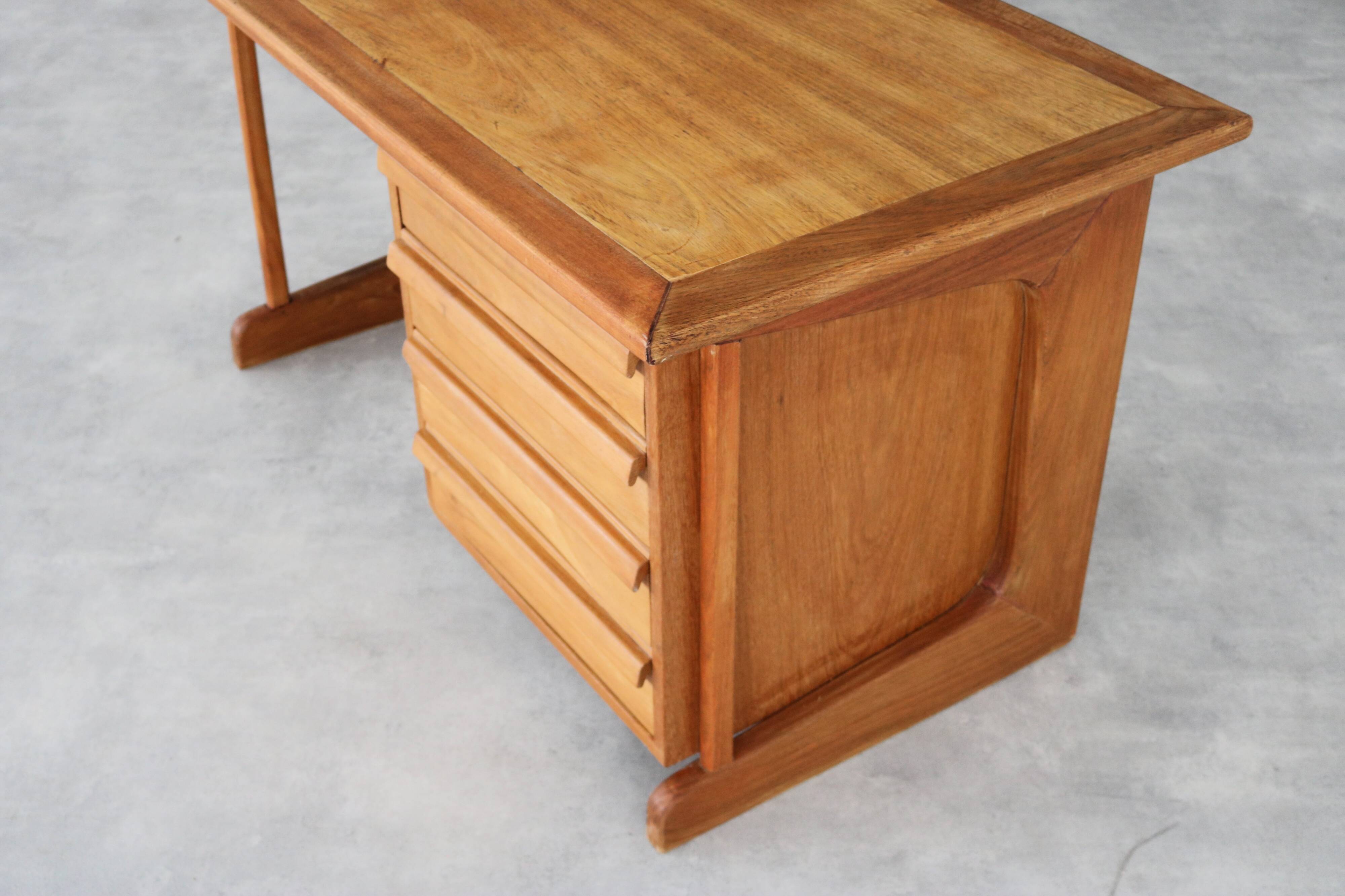 vintage oak desk