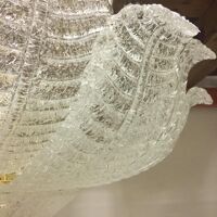 Murano glass flush mount