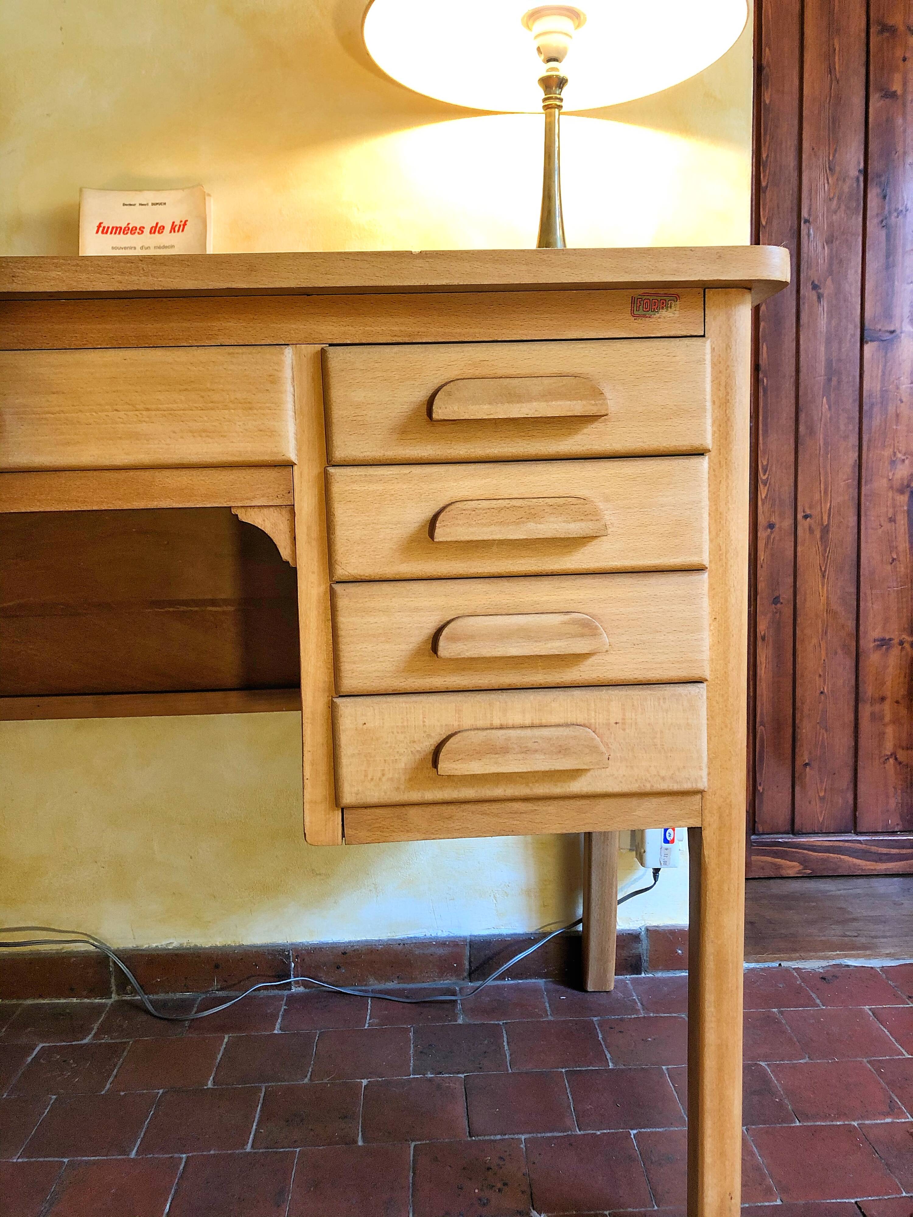 Vintage school desk