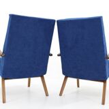 Paire de fauteuils Jaroslav Smidek des années 1960 pour TON, Tchécoslovaquie