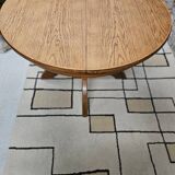 Vintage 1970s round dining table