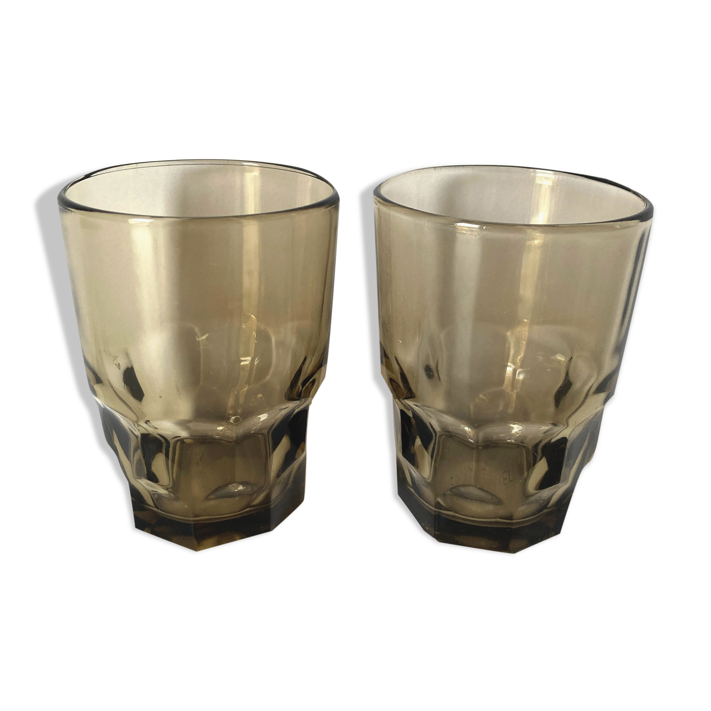 Pair of smoked glasses Henkel