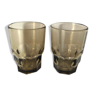 Pair of smoked glasses Henkel