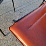 Set of 2 Matteo Grassi leather chairs