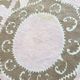 Vintage hand-embroidered tablecloth 137x142 cm