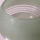 Art-Deco green granite glass globe
