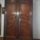 Louis XV period wardrobe in solid walnut