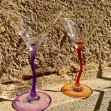 Vintage 80's Zig Zag Glasses