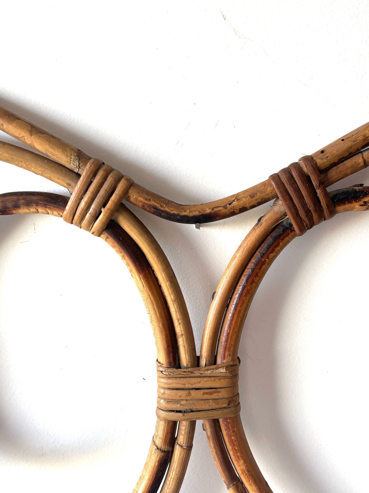 Porte manteaux en rotin Francisco Albini 1960