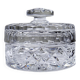 Small cut crystal jewellery box, Czechoslovakia, vintage 1980-2000