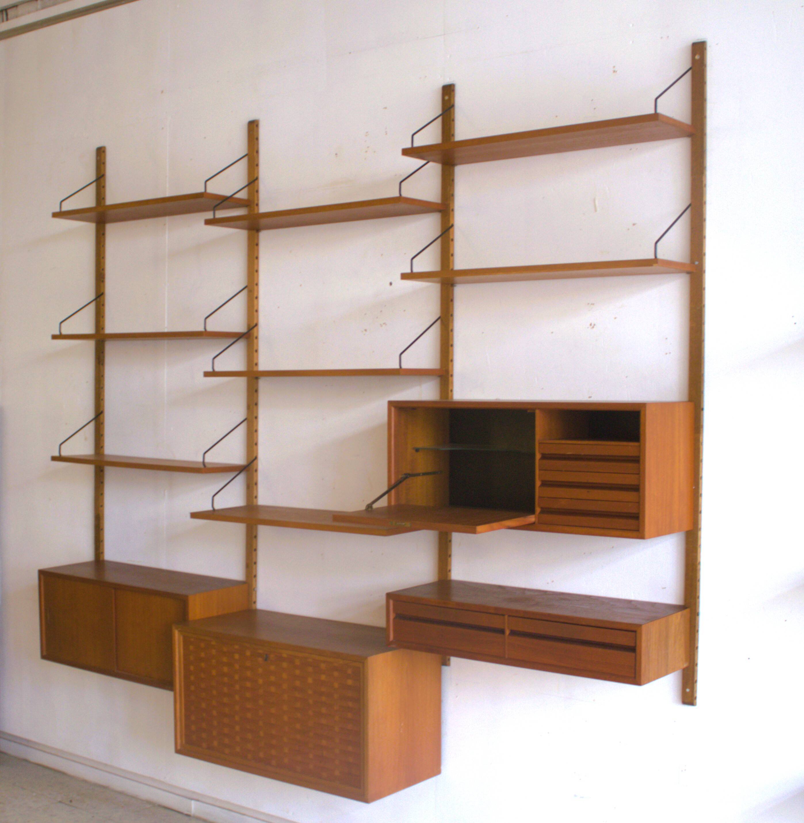 Wall unit by Poul Cadovius, Denmark, 1960s
