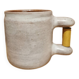 Ceramic mug circa 1960 signed cloutier