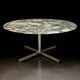 C. 1970 - White marble top dining table - Roche Bobois - France