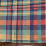 Set of 8 madras cotton napkins
