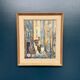 Original Swedish Oil on Panel – “Gamla Stan” (Old Town) by Emil Hellbom