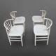 Set of 4 J-151 dining chairs by Erik Ole Jørgensen for Kvist, Denmark 1960s