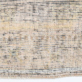 3x11 faded scandinavian vintage runner rug, 335x90cm