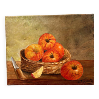 Apple still life